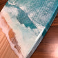 サーフボード　(58.5cm)　S10　木製 レジンアート