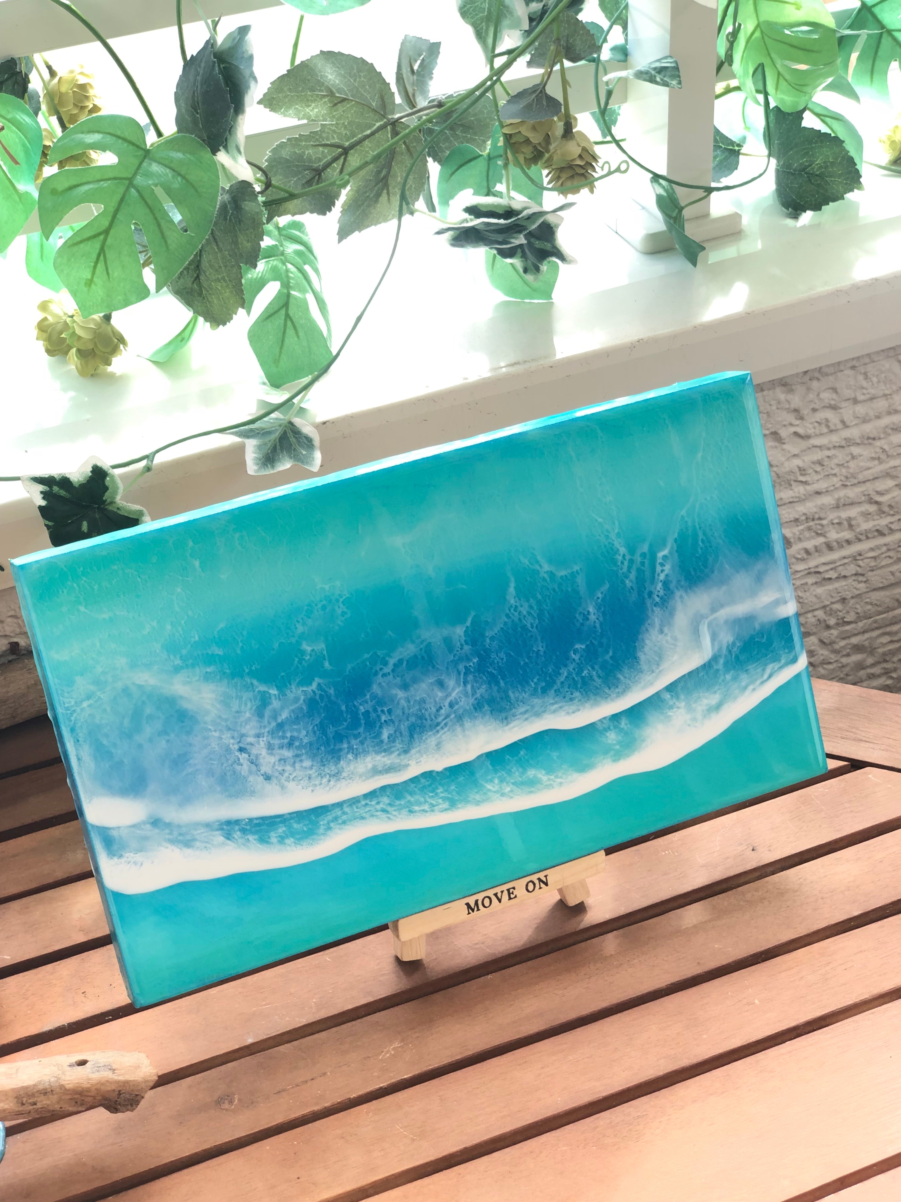 M4 レジンアート【Blue Wave】M4　M4-05