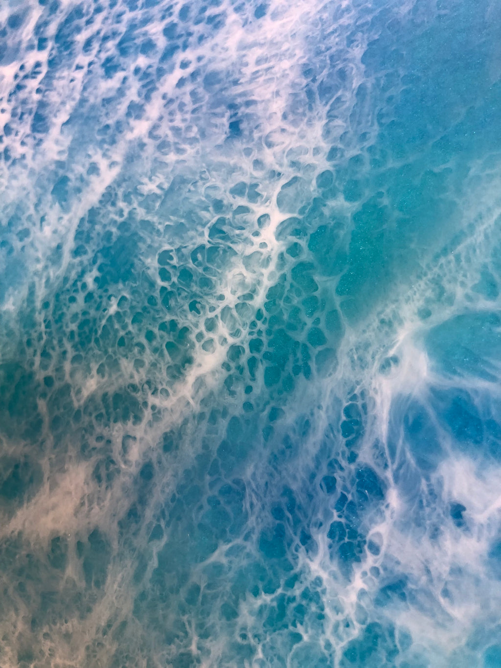 M8 レジンアート【Blue Wave】M8　M8-09
