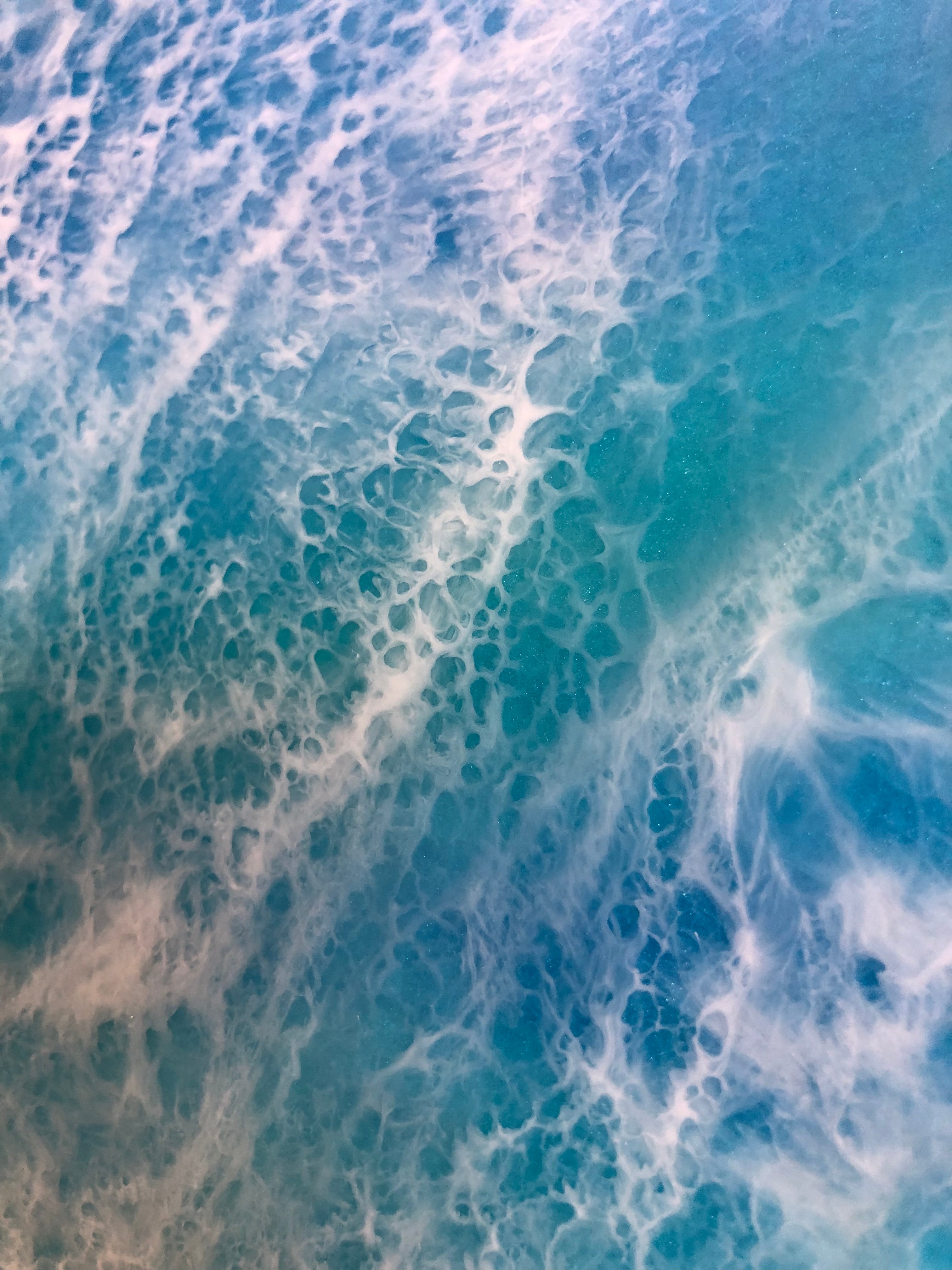 M8 レジンアート【Blue Wave】M8　M8-09